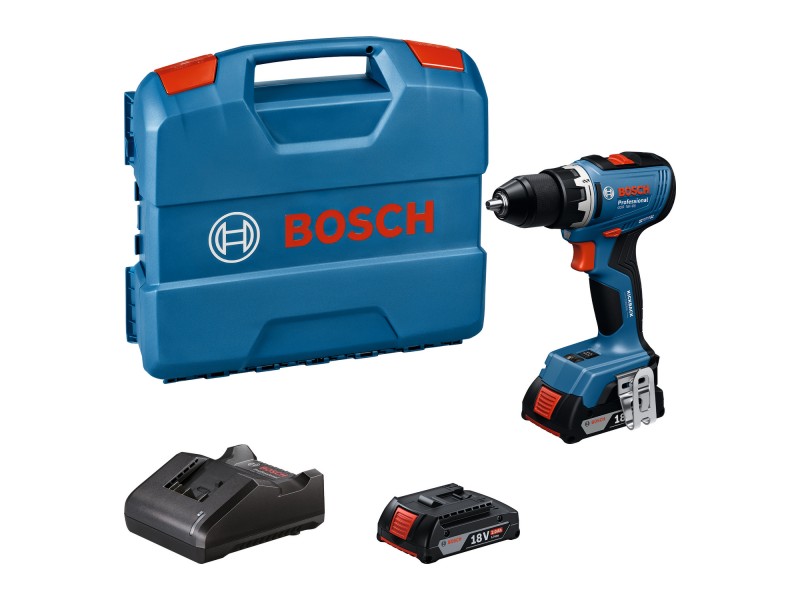 Akumulatorski vrtalni vijačnik Bosch PRO GSR 18V-65 v L-case, 06019N3000